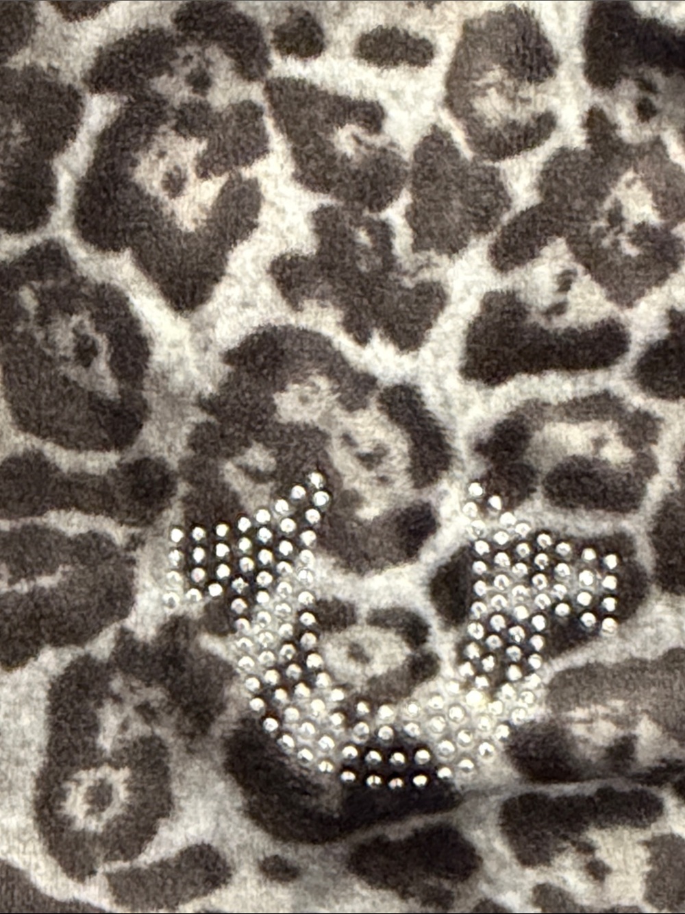True Religion Gray Leopard Print Hoodie - Picture 3 of 5